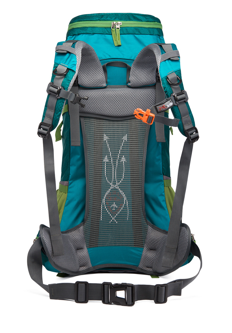 杰博特大容量60l户外运动登山包防水徒步专业装备运动男女双肩包