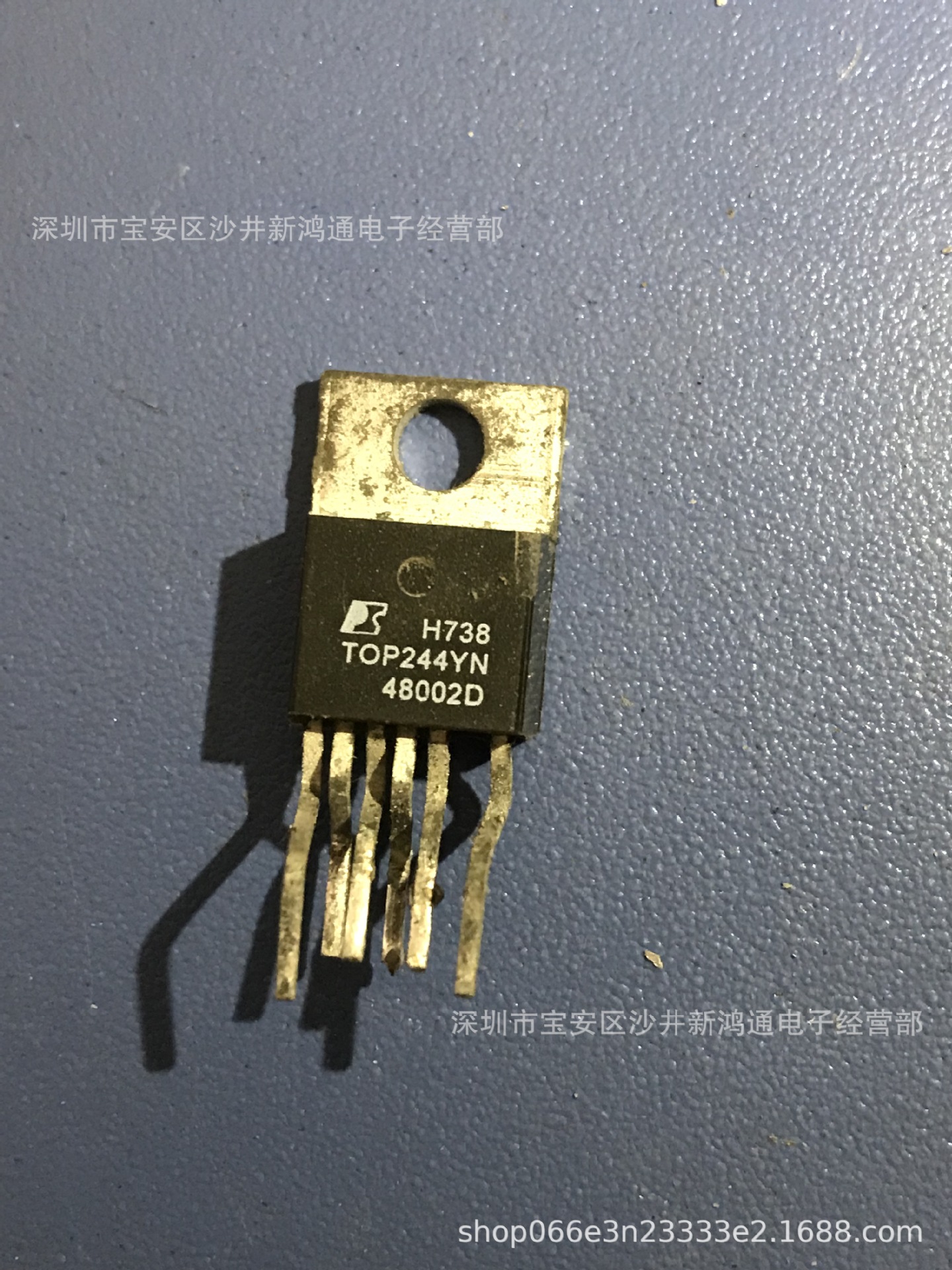原装进口拆机原字 top244y top244yn to-220直插/电源管 测好