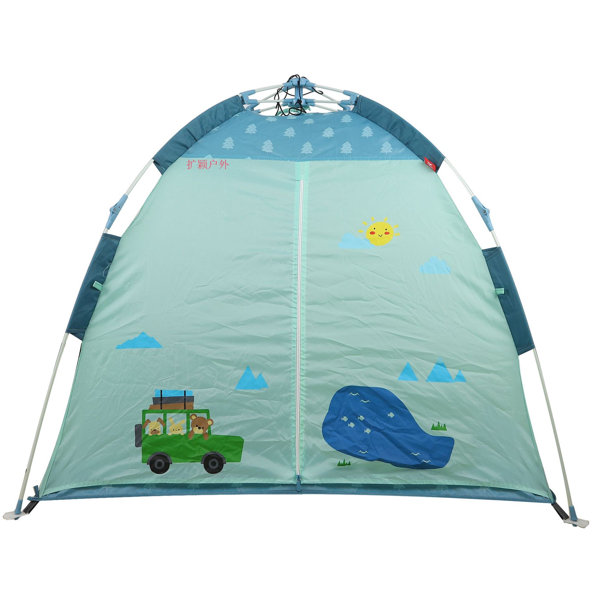扩颖儿童帐篷儿童游戏屋儿童六角帐篷折叠公主城堡户外野营游戏屋