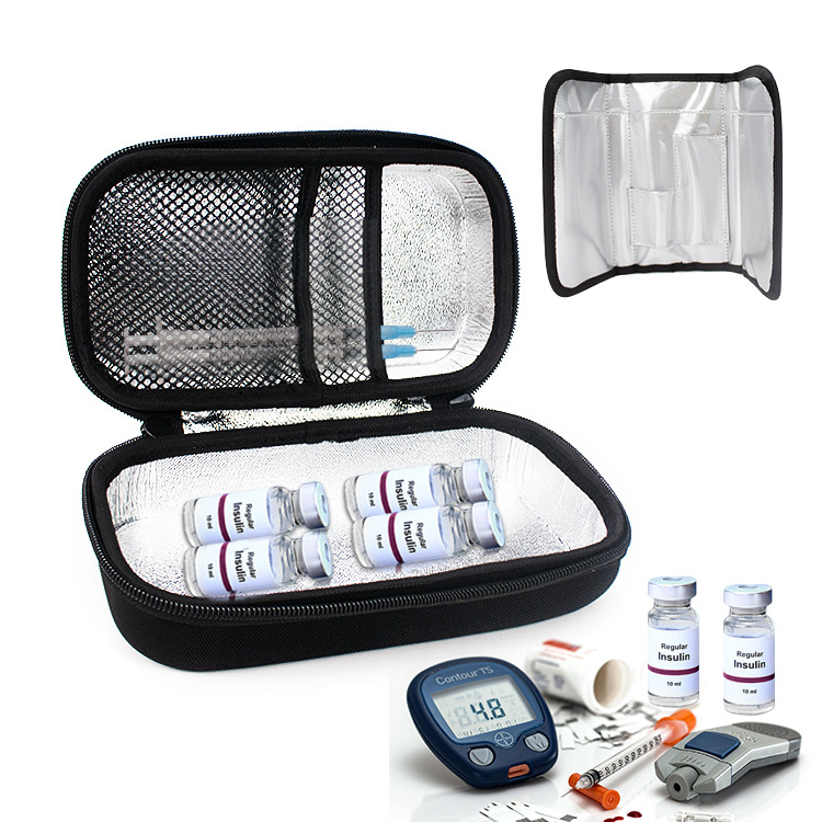 胰岛素冷藏盒 新款便携式药品冰包 600d加厚冰袋厂家直销可定制