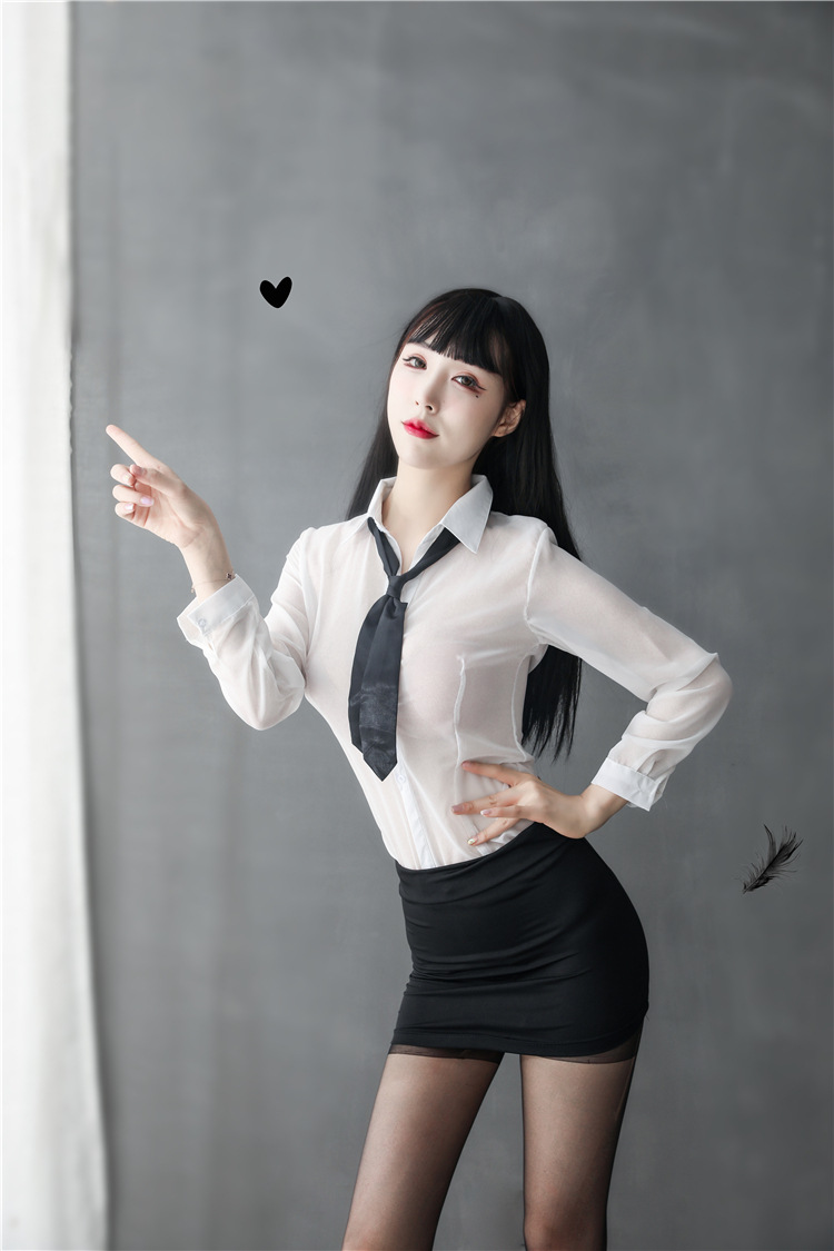 情趣内衣性感紧身包臀秘书ol制服大小码诱惑教师套装夜店批发