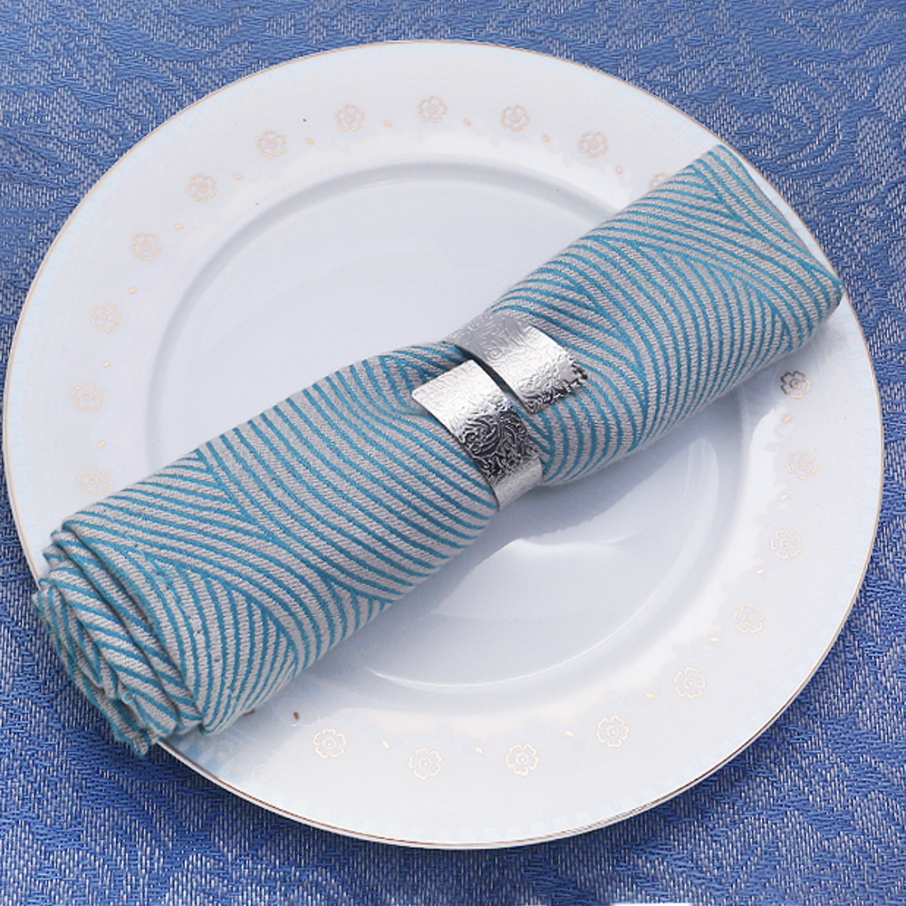 餐巾扣 回旋型花纹餐巾环 批发定制 厂家直销布巾圈 欧美