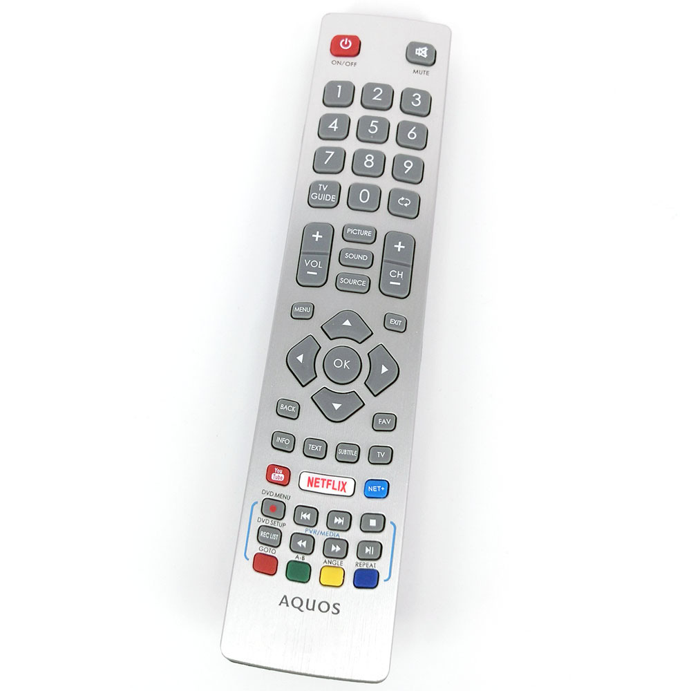 适用于sharpaquos电视机ir电视遥控器shwrmc0115netflix欧美