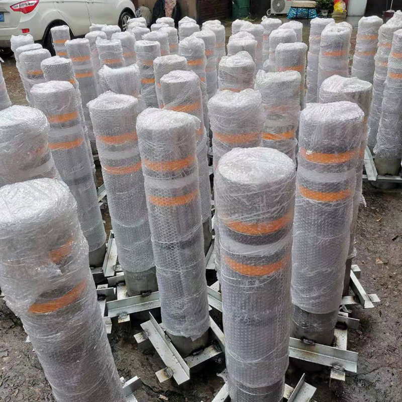 现货批发304不锈钢警示柱反光路桩 不锈钢立柱车位立柱钢管隔离柱