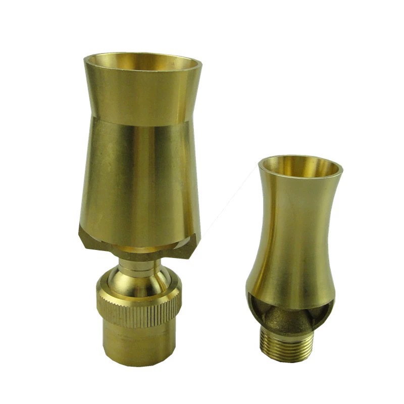 全铜雪松喷头树冰喷头冰塔喷头水景喷泉景观水池流水喷泉喷头