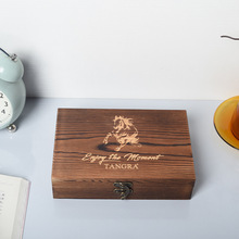 木盒制作 木質收納盒 多規格雪茄盒簡約復古木盒子多用茶葉包裝盒