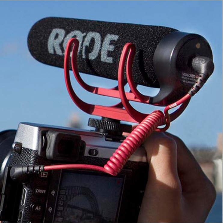 罗德rode videomic go单反相机麦克风专业指向性采访话筒录音麦
