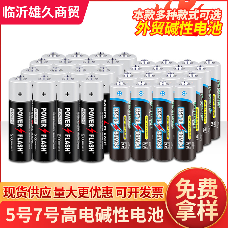 华太电子指纹锁电池5号碱性LR6智能门锁防盗门密码锁电池1.5V耐用