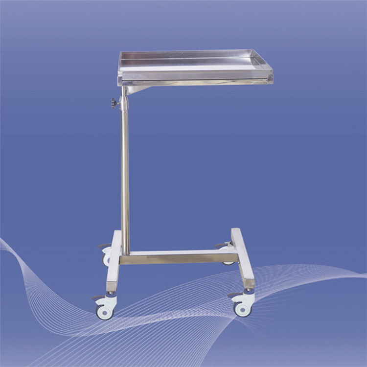 手术托盘 不锈钢手术托盘车 手术室器械推车 单臂托盘