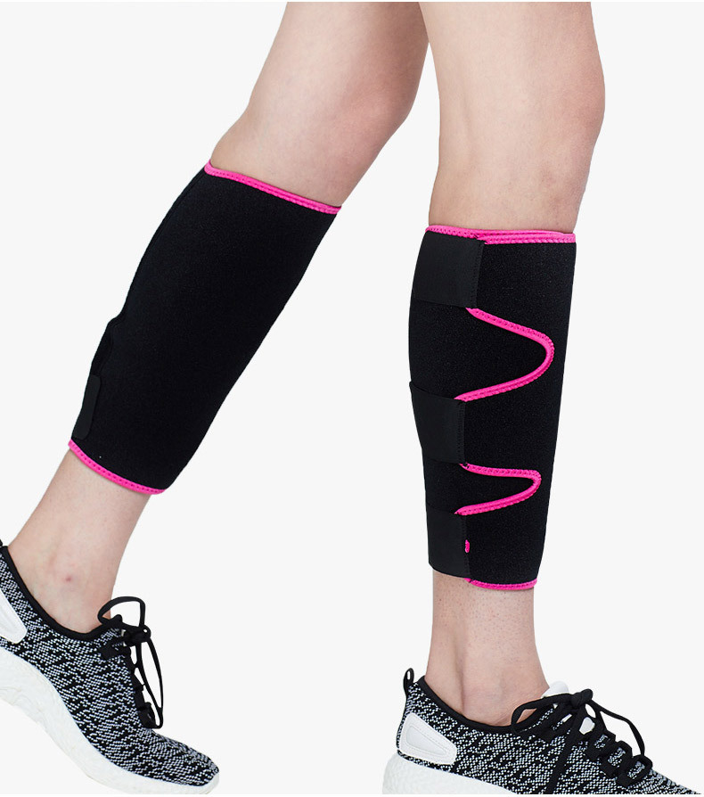 运动女跑步瘦腿护小腿暴汗绑带束腿带深蹲器械训练压缩套保暖护膝