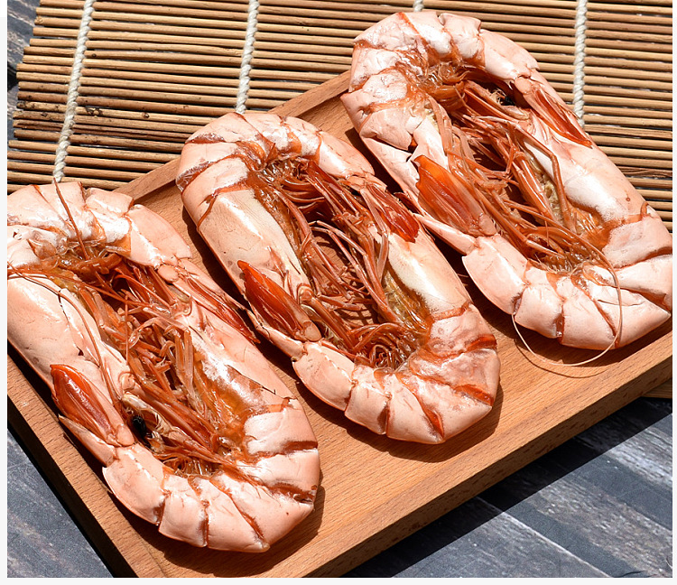 批发北海烤虾干 22对即食九节虾班节虾干货 500g虾肉干带虾皮淡干