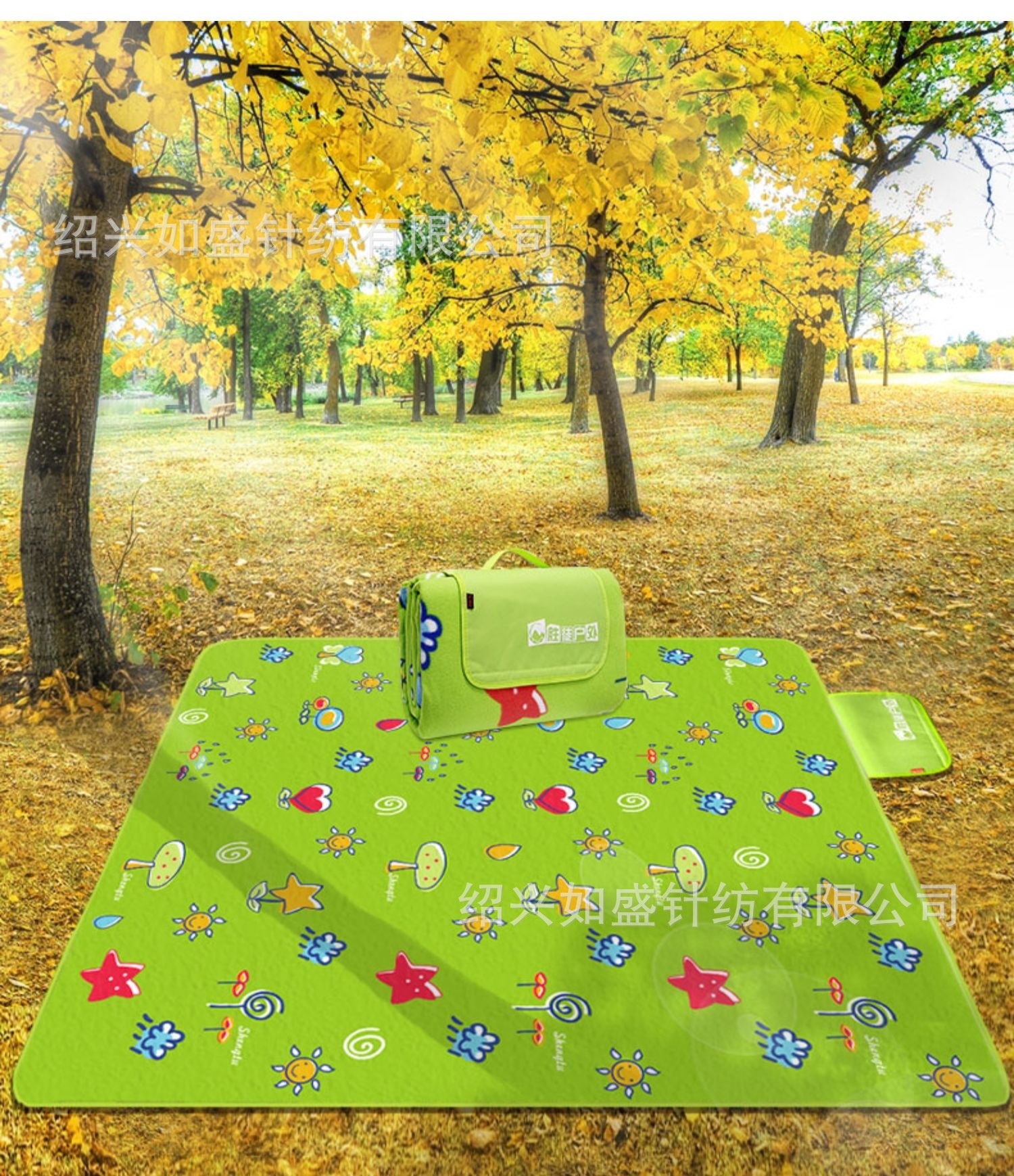 野营毯户外野营沙滩垫超大加厚野营垫地垫露营垫郊游聚餐野餐垫