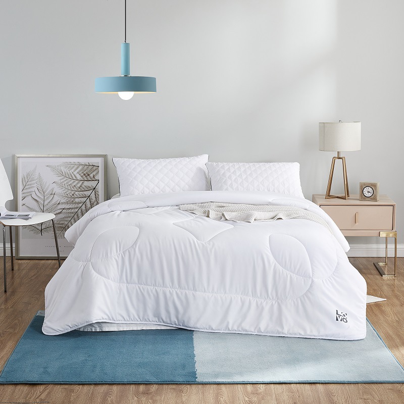 lovo家纺罗莱生活出品防螨四季夏季空调被子被芯礼品被一件代发