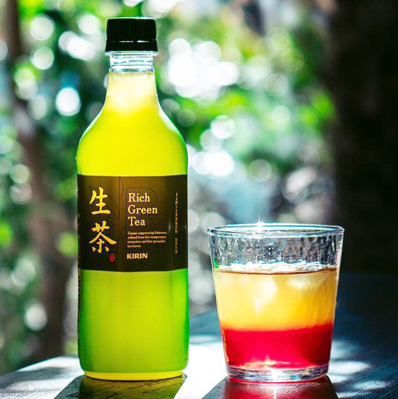 日本进口kirin麒麟生茶饮品无蔗糖绿茶夏季清凉茶饮料525ml批发