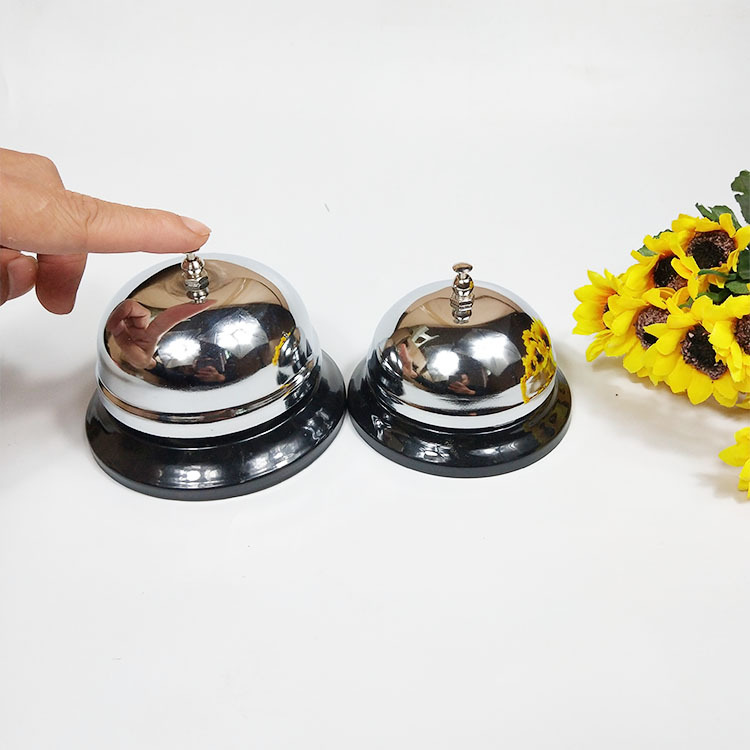 厨房传菜铃不锈钢按铃上下课铃铛酒吧呼叫铃服务餐铃提醒器抢答器