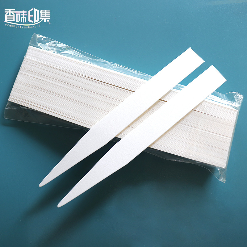厂家 香水测试纸空白闻香条吸水纸精油试香条评香纸145x15mm定 制