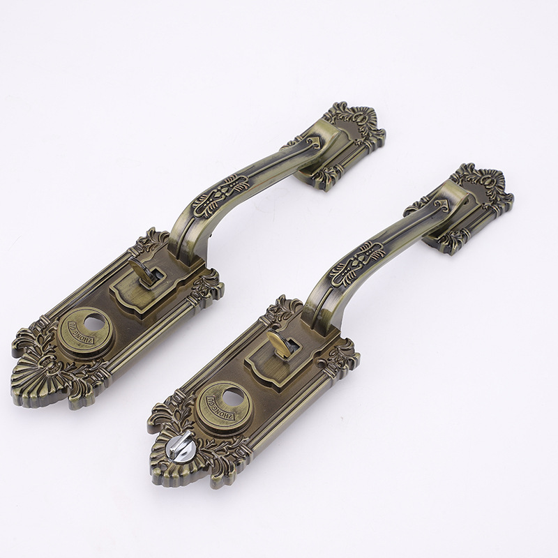 厂家直供防盗门锁入户门锁具家用铁把手加厚大门锁