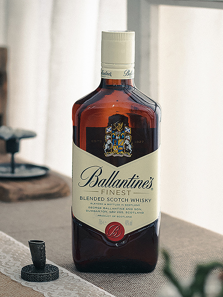 百龄坛特醇特纯 苏格兰威士忌 ballantines 750ml无盒