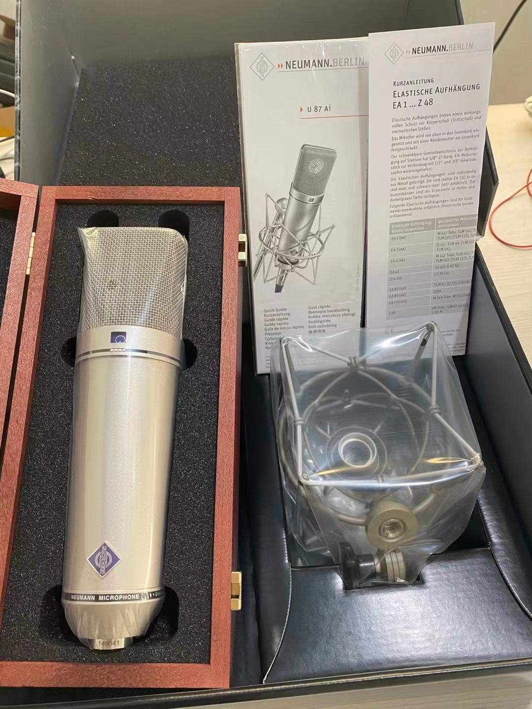 纽曼u87ai麦克风纽曼tlm103话筒纽曼ksm105手持电容麦neumann话筒