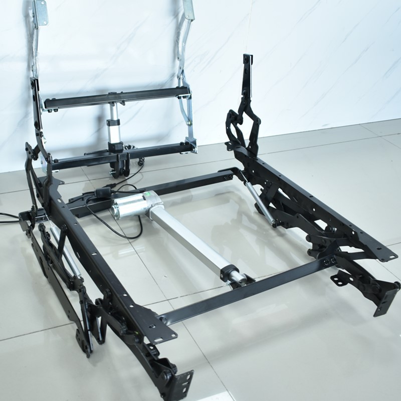 双电动功能沙发铁架 极简轻奢头等舱沙发架 双脚踏意式极简沙发架