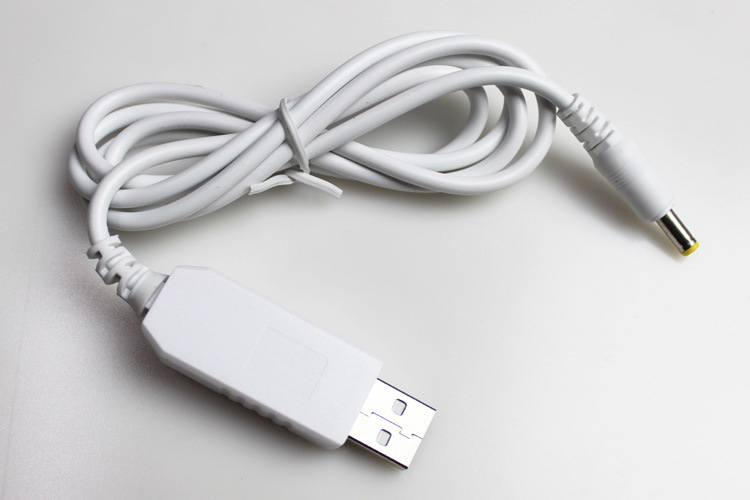 小度智能音箱电源线5v升压12v精灵方糖充电线usb数据小杜音响车载