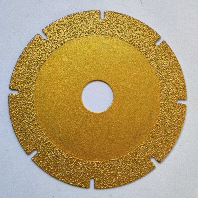 冠石金刚石锯片大理石切割片 陶瓷玻化砖钎焊切割片波纹锯片磨片