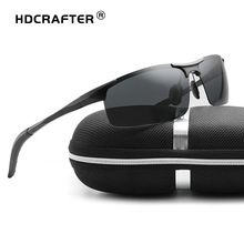 HDCRAFTER品牌铝镁偏光男士太阳镜 司机驾驶时尚墨镜批发L8177