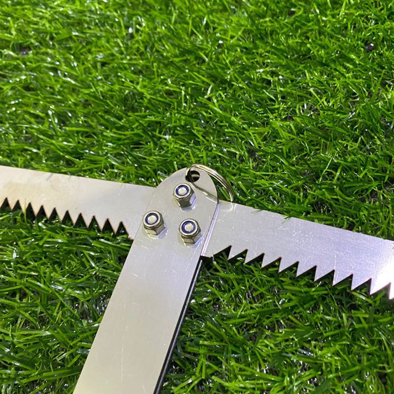 钓鱼水草刀割草刀割水草刀渔具垂钓用品折叠不锈钢水草锚刀