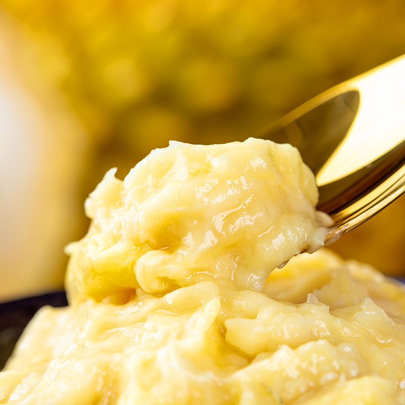 马来西亚新鲜 猫山王d197 冷冻榴莲果泥1kg