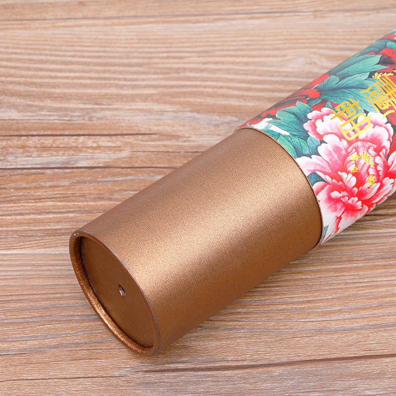 供应书画包装纸筒牛皮纸圆筒包装定制书画筒生产厂家海报快递纸筒