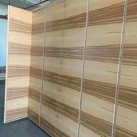 苹果木皮面板 青苹果木皮衣柜贴面材料 苹果木护墙板 红苹果木皮