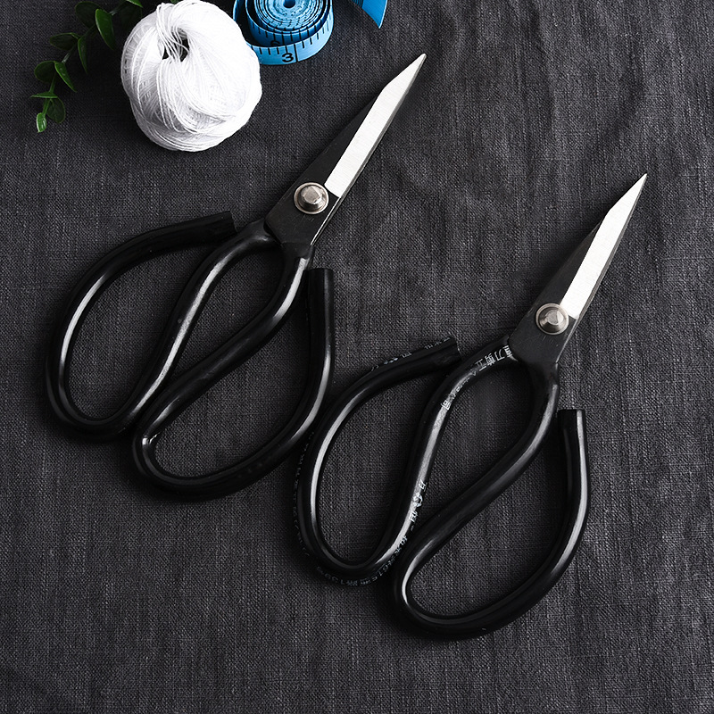 Household Scissors Family Scissors Stainless Steel Scissors Casing Scissors Household Leather Scissors Sewing Cloth Scissors Wholesale