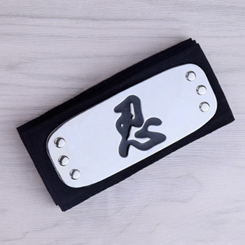 动漫周边火影忍者头带发带鸣人卡卡西鼬护额叛忍cos道具支持定制