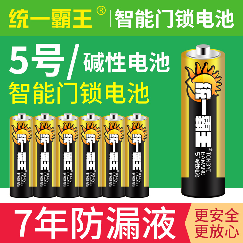 Unified Overlord No. 5 Battery Alkaline Smart Lock Uav Pencil Sharpener Electric Toothbrush Battery No. 5 No. 7 Wholesale