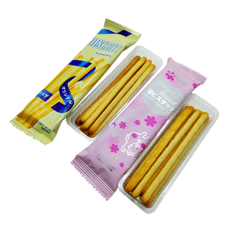 韧性饼干磨牙棒爱心兔利兹手指饼干休闲零食喜糖酒席婚宴独立包装