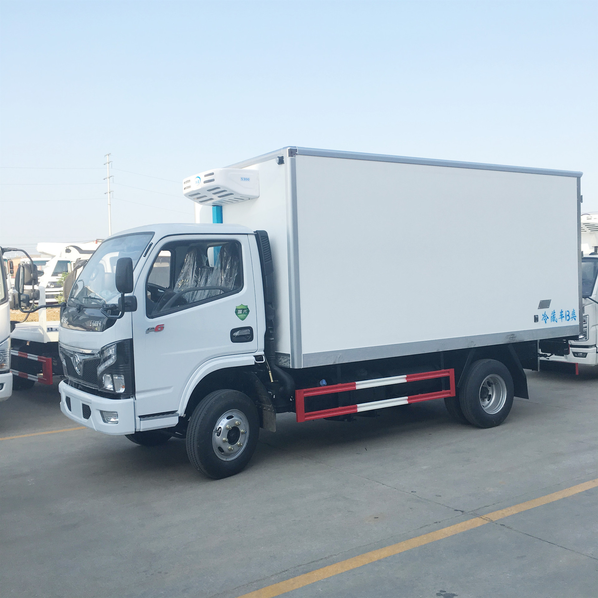 国六蓝牌冷链车 食品果蔬保鲜运输车 猪肉冷冻车价格