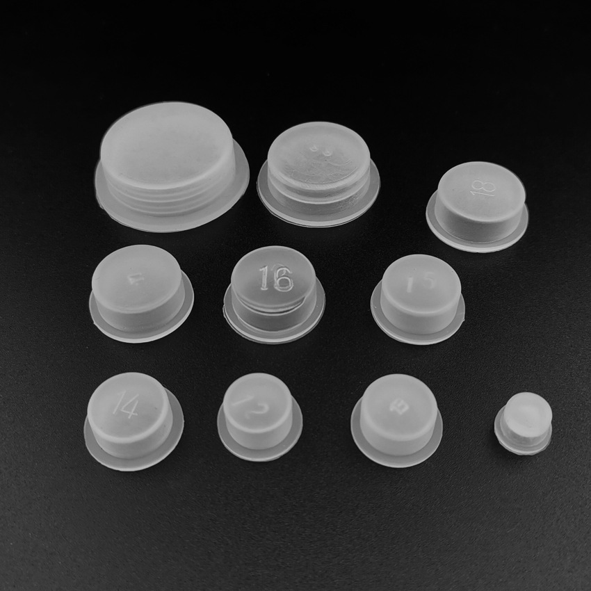 产家直供单层供应胶塞存储罐塞单层透明pvc猪塞味具塞