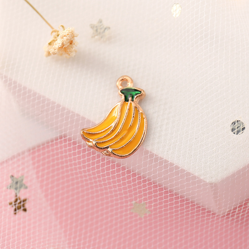 Cartoon Strawberry Pineapple Bracelet Accessories DIY Ornament Accessories Korean Style Little Daisy Pendant Earring Material Pendant
