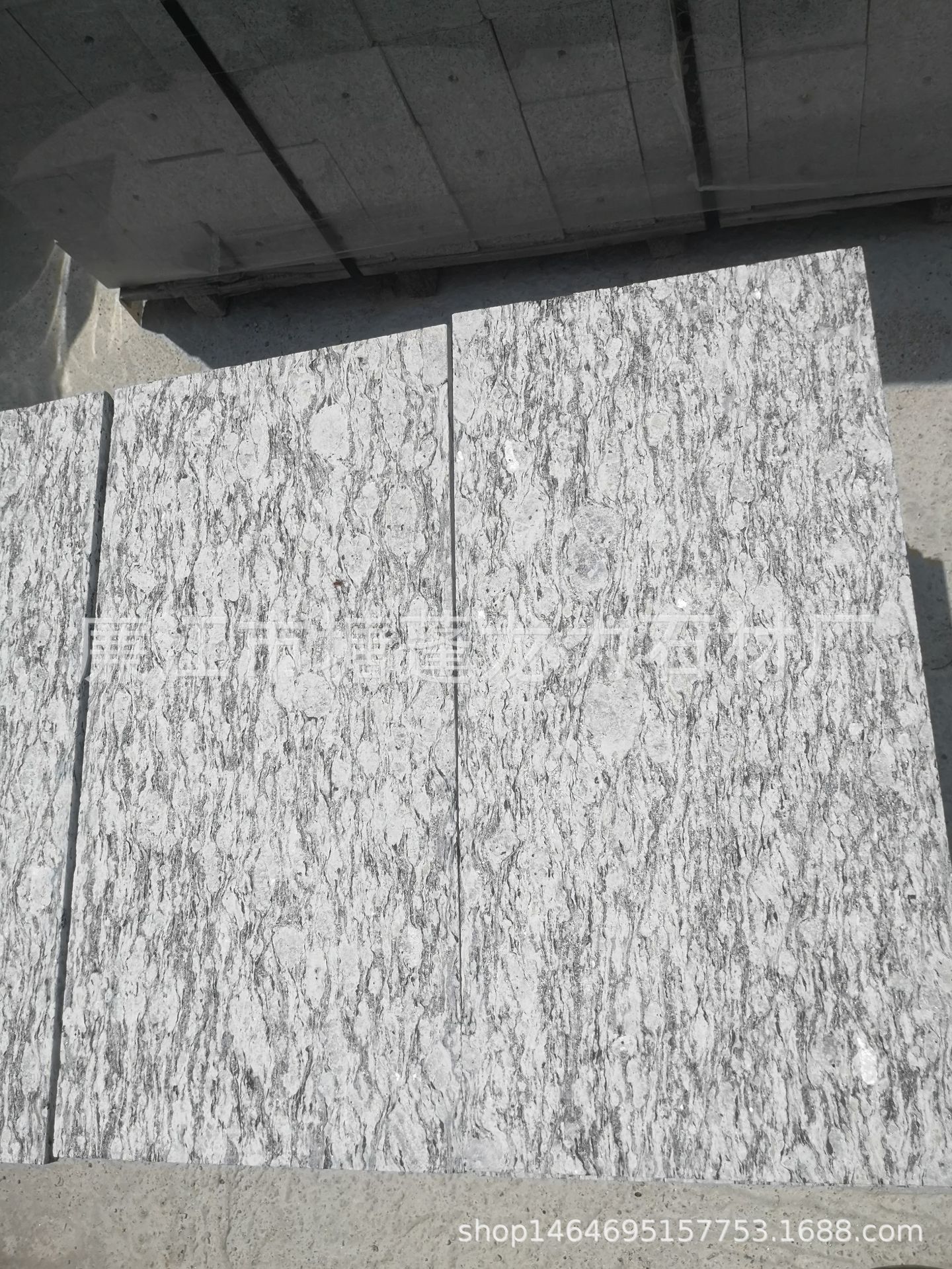 原产地海浪花浪花白花岗岩石材火烧面水洗面光面荔枝面板材