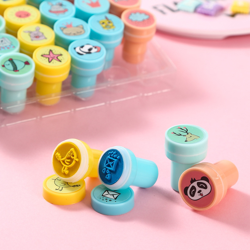 儿童节玩具印章卡通可爱教师用老师评语小学生幼儿园盖章奖励印章