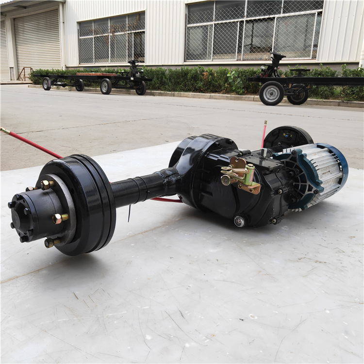 厂家生产电动车驱动后桥电动叉车驱动桥 电动四轮车后桥电机车桥