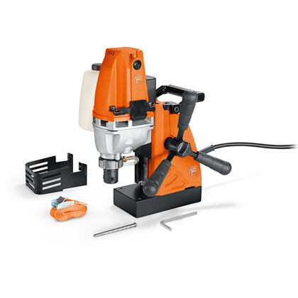 fein泛音磁力钻孔机 kbe30磁性电钻 kbe35磁座钻 轻小型磁力钻