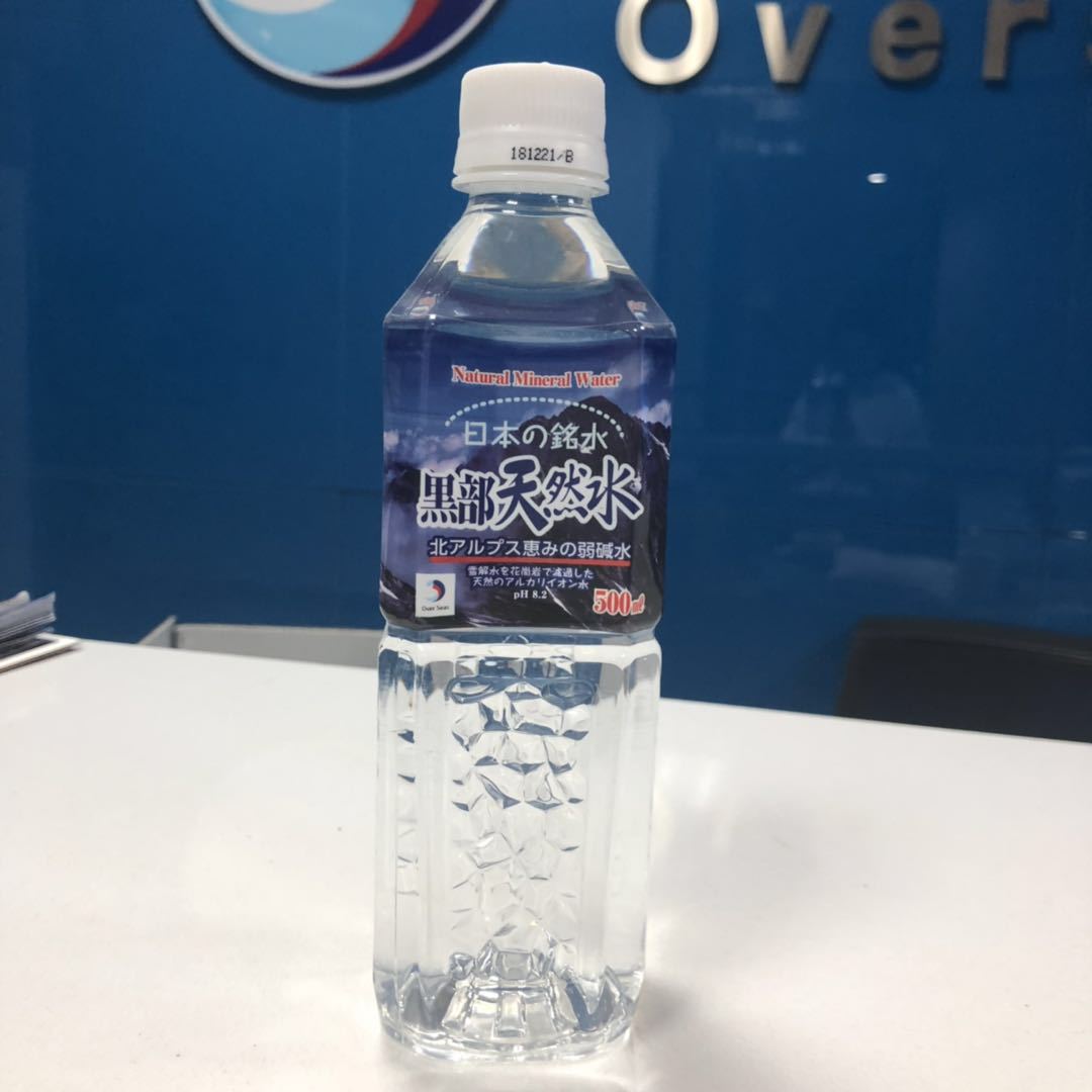 【现货】日本批发 富山 黑部饮用水500ml