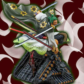 海贼王 和之国 gt 三千世界 和服 索隆 雕像1/6 手办模型动漫