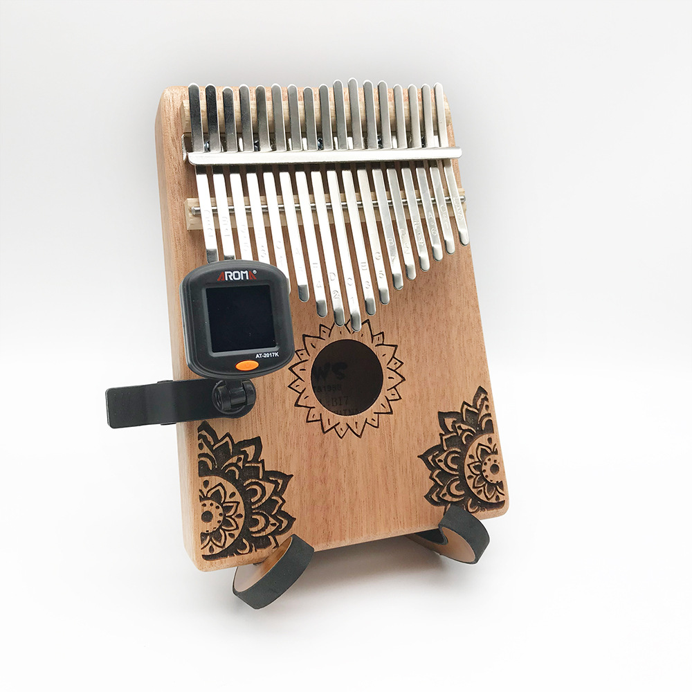 aroma阿诺玛at-2017k卡林巴kalimba专用调音器拇指琴手指器校音器