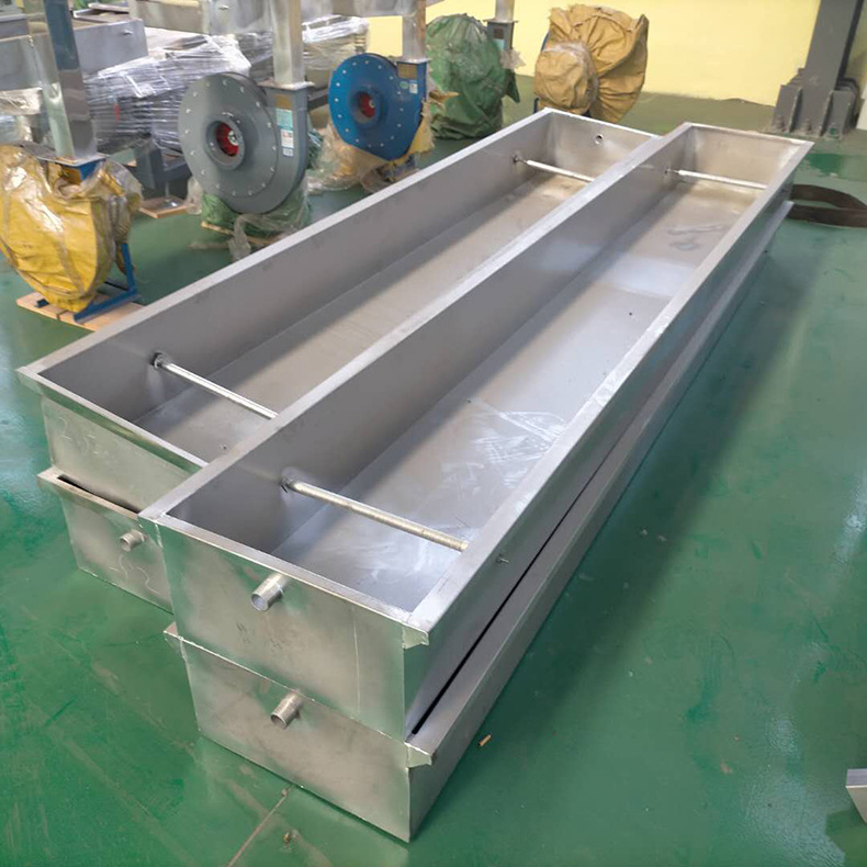 长期供货不锈钢冷却水槽 塑料造粒拉条冷却设备 塑料造粒机辅机