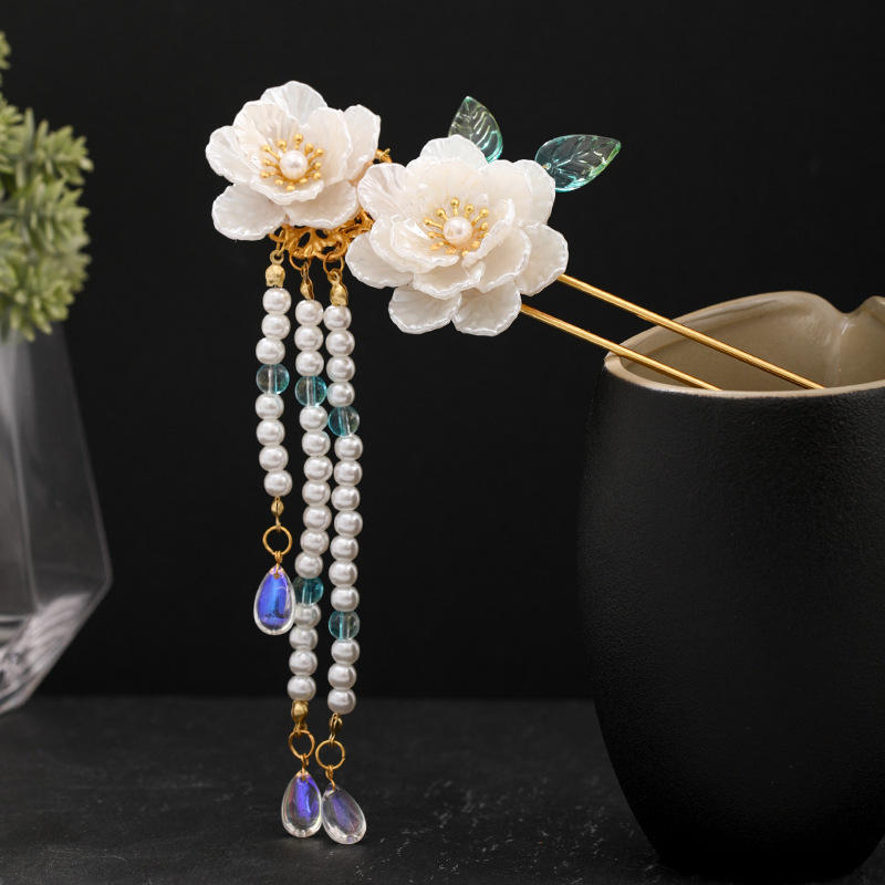 汉服古风发饰新款步摇发簪古代流苏钗子少女古典盘发簪子古装配饰