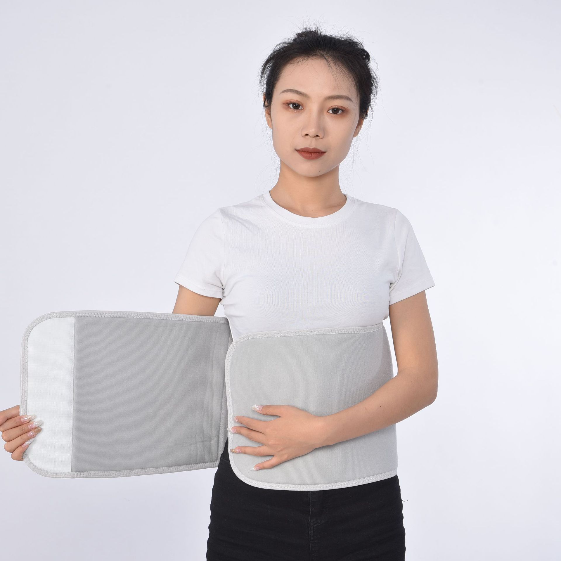 肋骨固定带加宽胸带胸肋骨骨折护胸带胸围固定带透气弹力自粘胸带