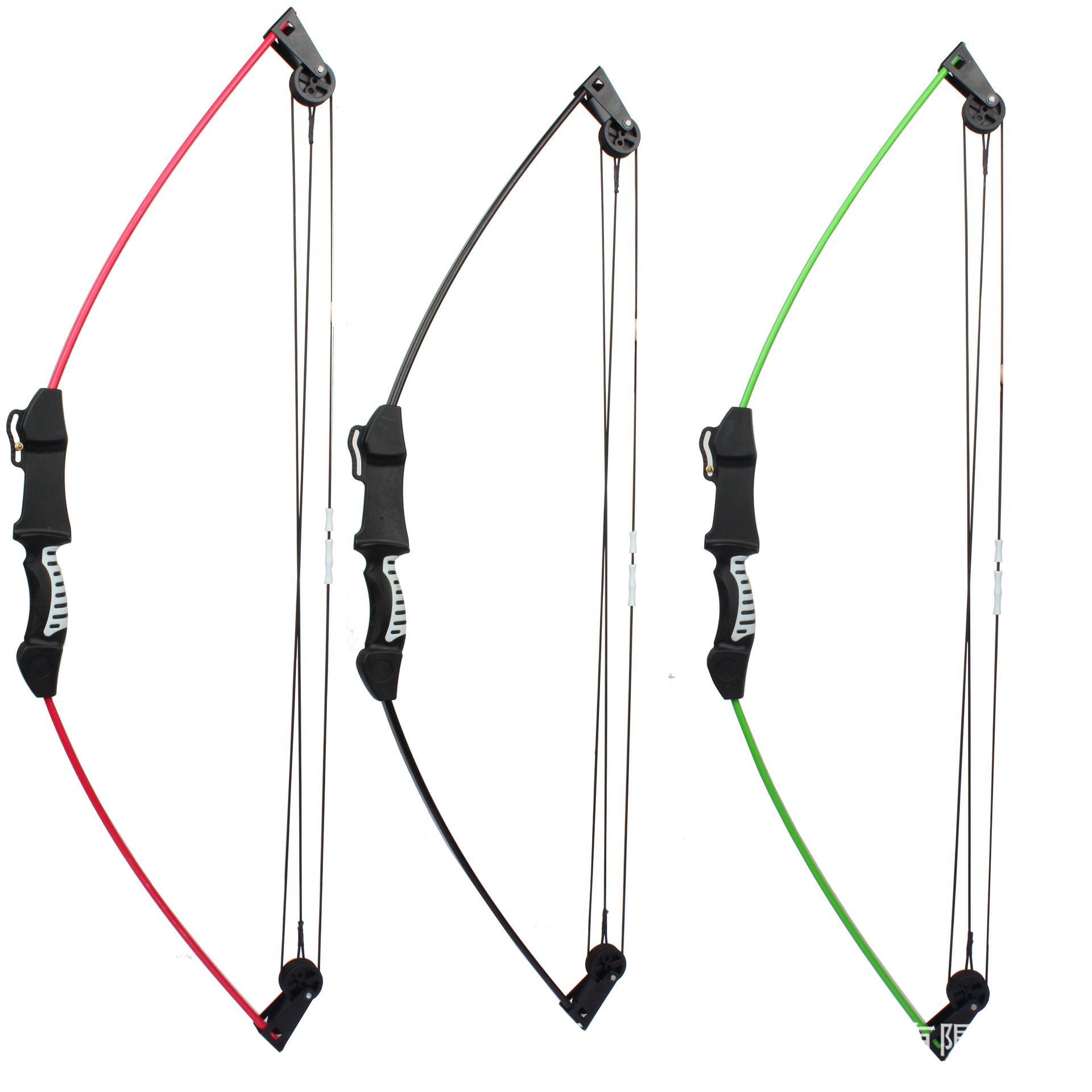 c2玻纤片滑轮弓全新儿童复合弓12磅青少年游戏弓景区儿童弓