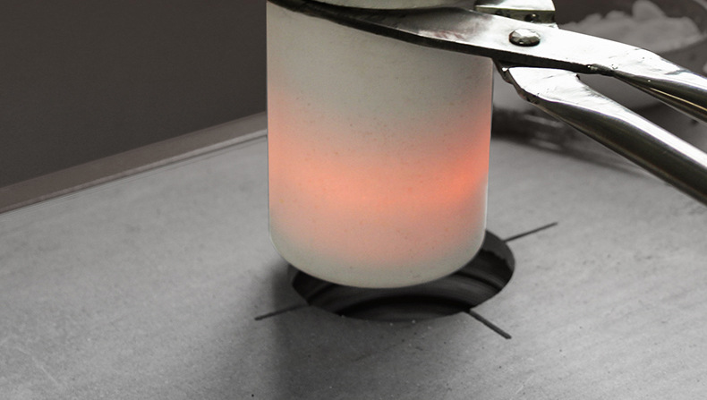 艺辉石墨坩埚融金高温4熔金炉熔银熔金属高纯石墨坩埚套件